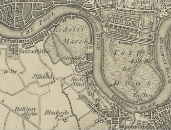 Rotherhithe in 1806